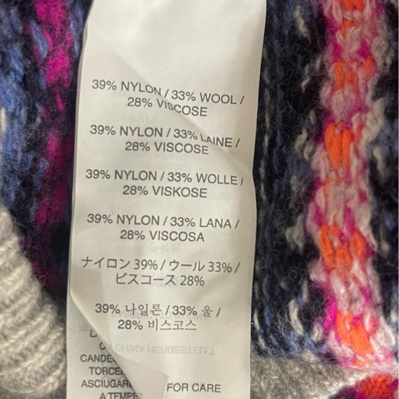 Crewcuts Girls Multicolor Patterned Sweater Size 10 - Picture 7 of 8